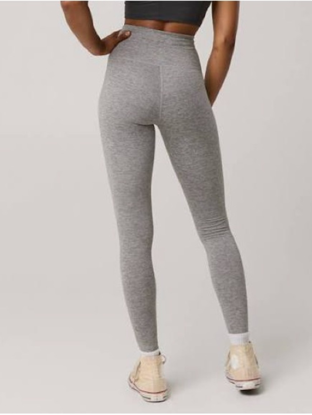 Aerie High-Waisted Heather Gray Leggings